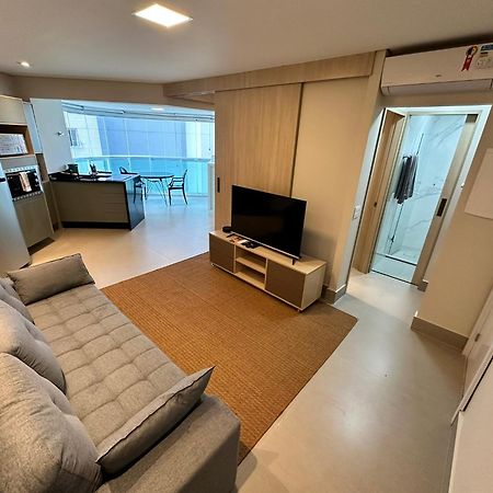 Apartmán Residencial Estanconfor Com Vista Mar 2 Ac E Garagem Santos  Exteriér fotografie