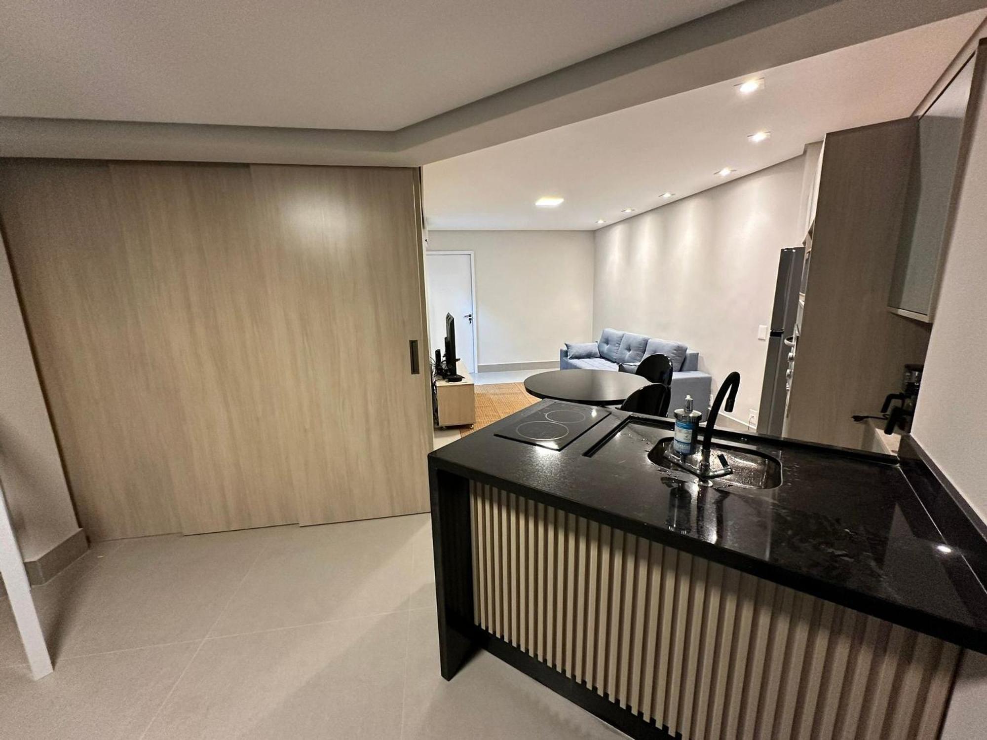 Apartmán Residencial Estanconfor Com Vista Mar 2 Ac E Garagem Santos  Exteriér fotografie