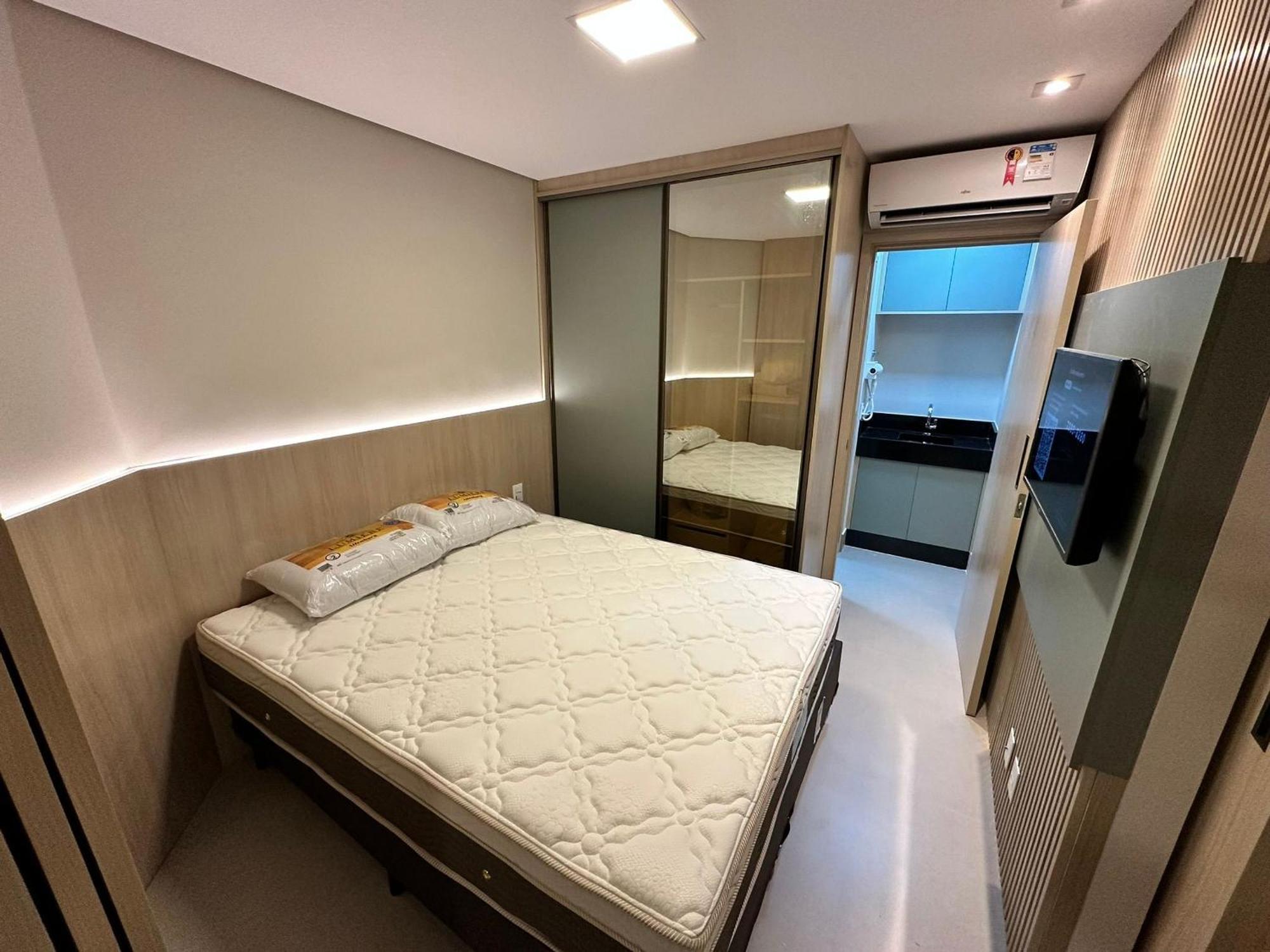 Apartmán Residencial Estanconfor Com Vista Mar 2 Ac E Garagem Santos  Exteriér fotografie