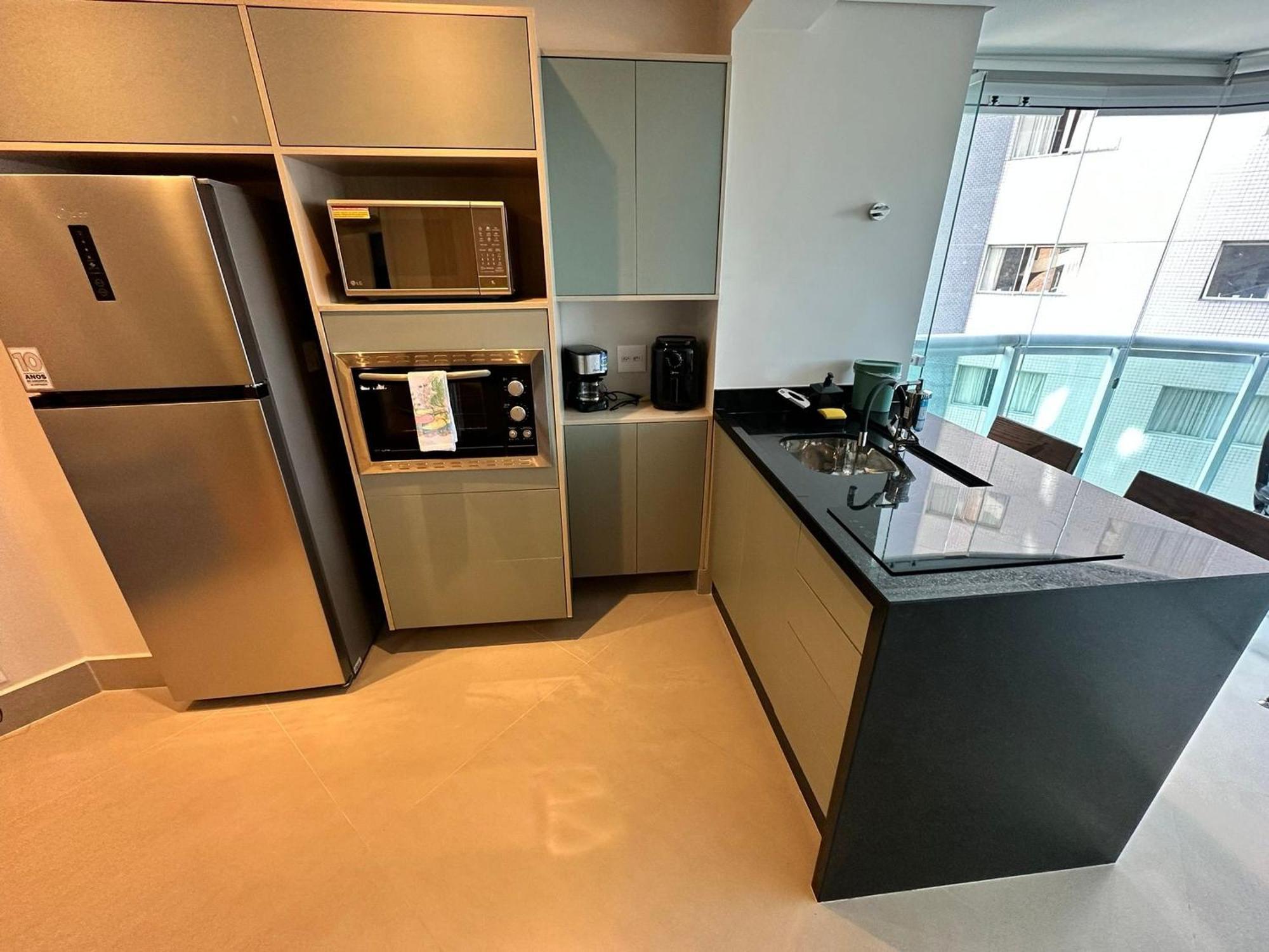 Apartmán Residencial Estanconfor Com Vista Mar 2 Ac E Garagem Santos  Exteriér fotografie