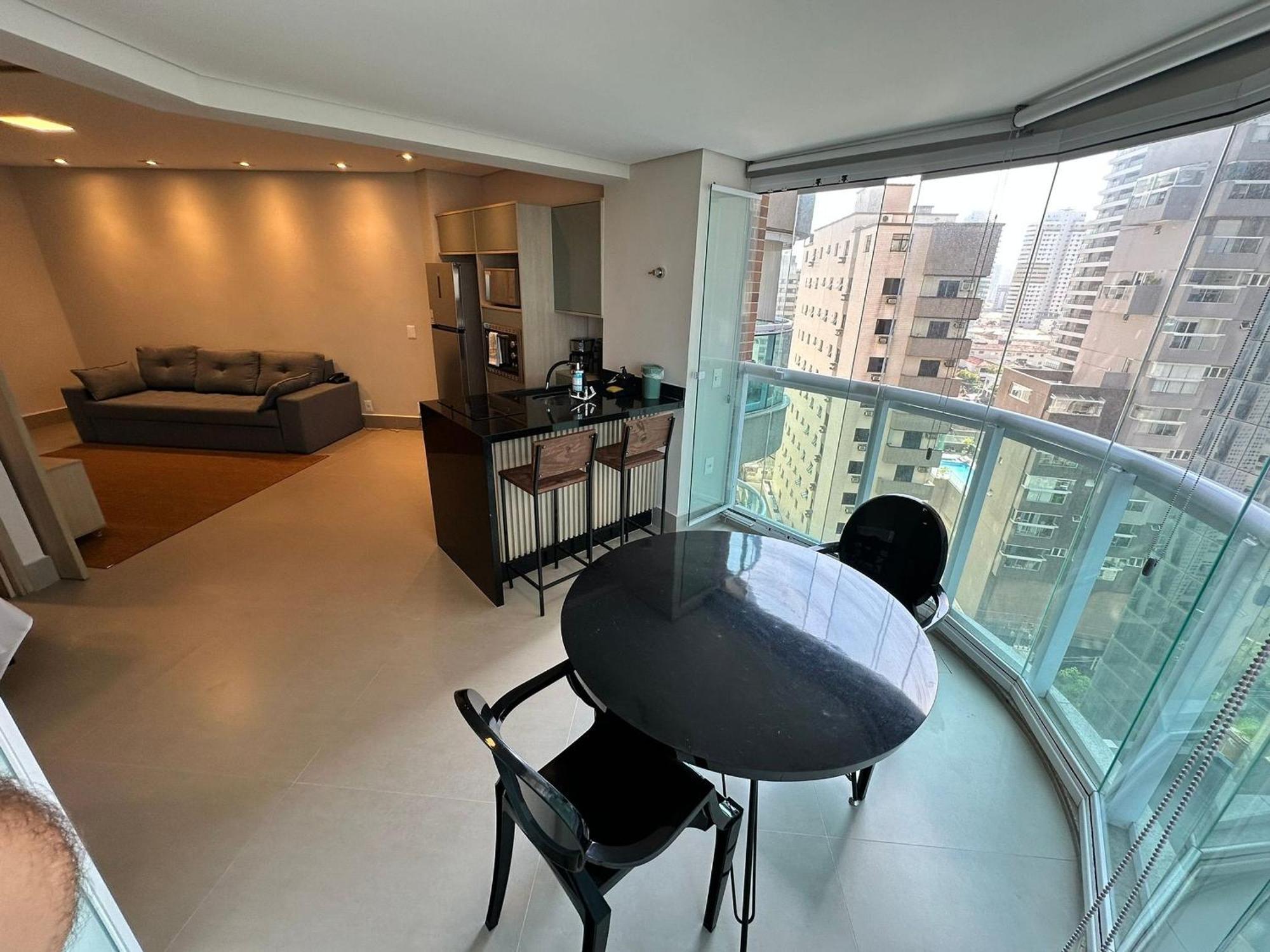 Apartmán Residencial Estanconfor Com Vista Mar 2 Ac E Garagem Santos  Exteriér fotografie